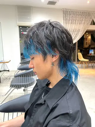 カラー 芳賀 風斗のヘアスタイル