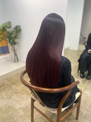 ロング カラー 𝘚𝘶𝘻𝘶 𓂃𓈒𓏸のヘアスタイル