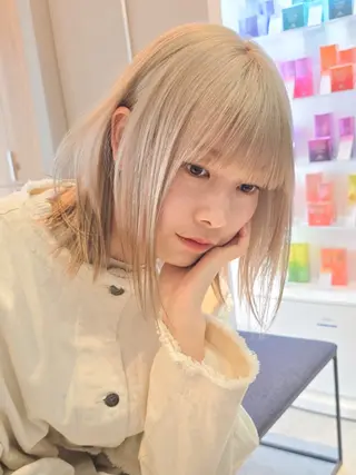 カラー 小川 晃司のヘアスタイル