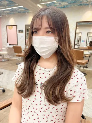 ロング カラー ヘアアレンジ 東大阪/髪質改善 /takatoのヘアスタイル