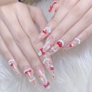 ネイル ANH ゴテゴテネイルのネイルデザイン