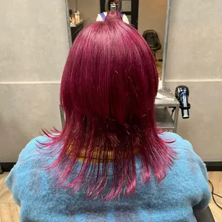 ショート カラー ヘアアレンジ 😈派手髪/ 地雷系 /　KALIN😈のヘアスタイル