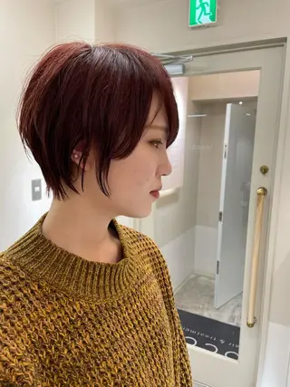 ショート 江崎 良のヘアスタイル