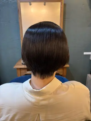 ショート 長瀬祐貴 Re N/青物横丁のヘアスタイル