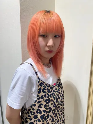 ロング カラー miumiu/恵比寿 カットモデル募集のヘアスタイル