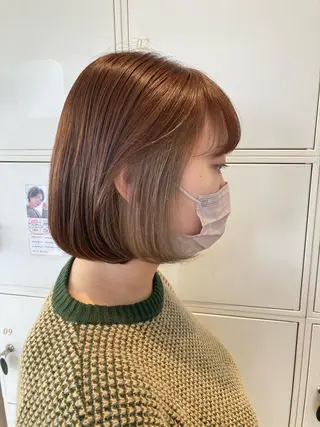 ショート カラー 山田 ひかりのヘアスタイル