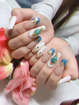 ロング ネイル 《LB》ラブリエ Nail&eyeのマツエク・マツパデザイン