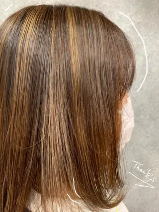 ミディアム 🫧 みゆ🫧のヘアスタイル