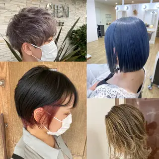 ミディアム 大橋 聖哉のヘアスタイル