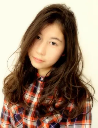 ロング メンズ指名多数!! SiLO 田島のヘアスタイル