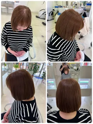 タカハシ リナのヘアスタイル