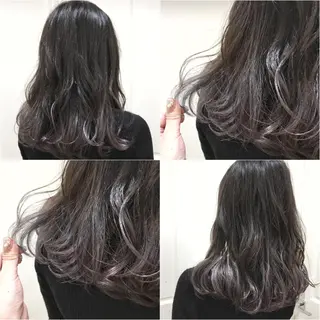 ロング カラー パーマ ヘアアレンジ キッズ ネイル マツエク・マツパ 代表🎀 ふわモテ愛 され髪🩷yumiのヘアスタイル