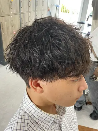 パーマ メンズ メンズパーマ/カラー /店長コハシ◎のヘアスタイル