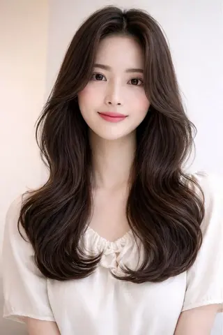 パーマ 本場韓国ヘア特化 아이비/Aibiのヘアスタイル