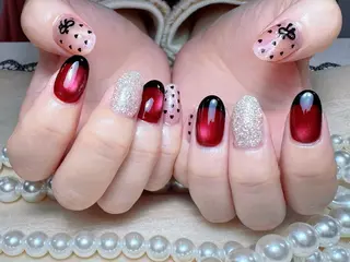 ネイル マジック ミラーのネイルデザイン