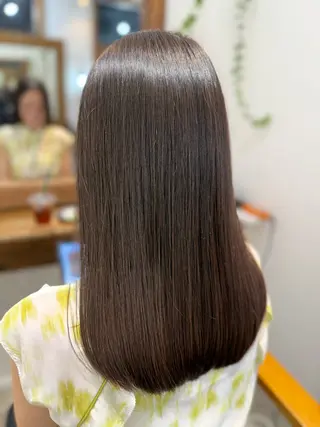 ロング 縮毛矯正/髪質改善/ 佐々木大輔のヘアスタイル