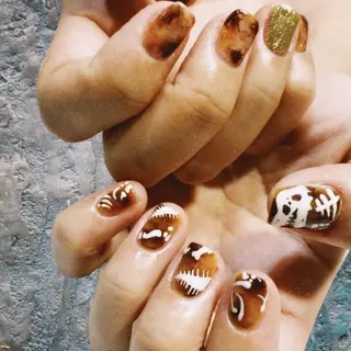 ネイル 新井 ひなののネイルデザイン