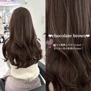 ロング カラー 🍑艶髪/艶カラー 🍑MOMOKA🍑のヘアスタイル