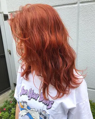 セミロング カラー 松田 光雄のヘアスタイル