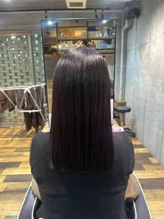 セミロング カラー flannel 優介のヘアスタイル