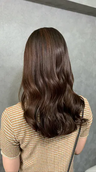 セミロング カラー chouette/ 根本優希のヘアスタイル