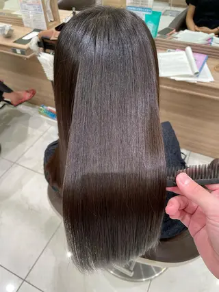 ロング 髪質改善/美髪矯正 マネージャー福永のヘアスタイル