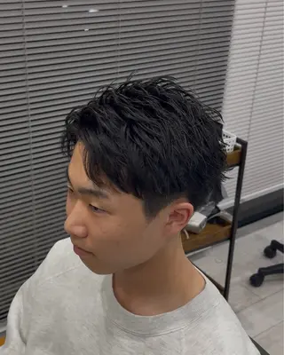 ショート メンズ 【メンズ専門‼️】 中林良嘉のヘアスタイル