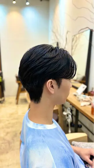 カラー パーマ メンズ Hana❁⃘*.ﾟ Jr.stylistのヘアスタイル