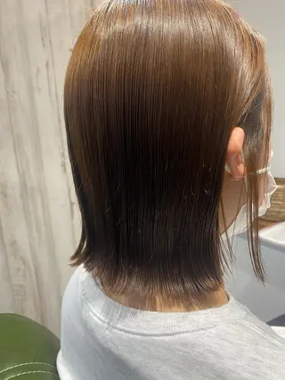 ショート 【髪質改善・矯正 ・ハイライト】ハナカのヘアスタイル
