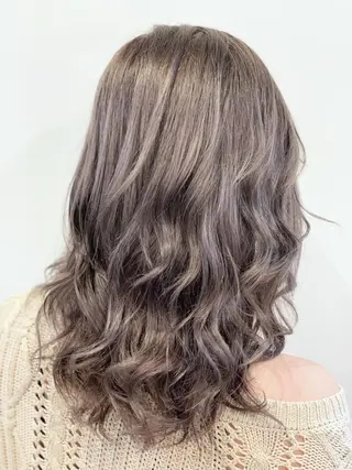 セミロング 平尾 拓也のヘアスタイル