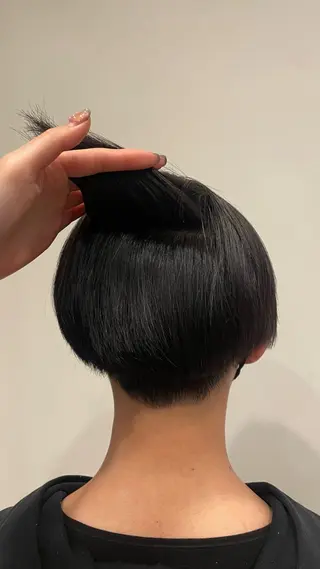 ショート ヤスダ ホノカのヘアスタイル