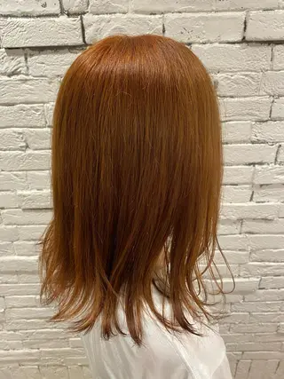 カラー 前田 輝のヘアスタイル