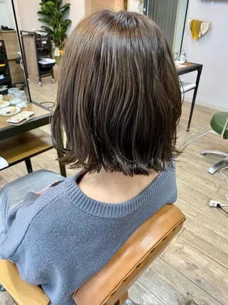 ミディアム カラー ✨ミニボブ特化✨ ✂︎Raimu✂︎のヘアスタイル
