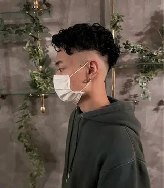 パーマ メンズ ブリーチ/縮毛矯正 ❤️‍🔥シンノスケのヘアスタイル