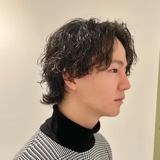 パーマ メンズ メンズカット /パーマ🍀田畑玖音のヘアスタイル