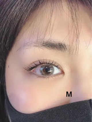マツエク・マツパ そそ　喜 多のヘアスタイル