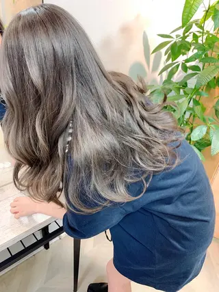 ロング カラー Beach 代表 KENTAのヘアスタイル