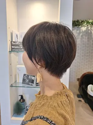 カラー ショート adorableはなみずき店所属・adorable🌸 TOMOKO🌸のヘアスタイル