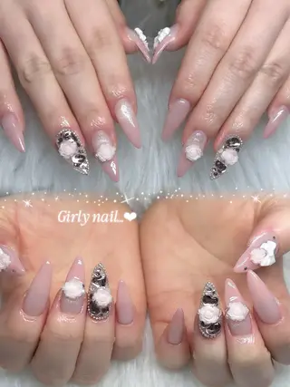 ネイル 🤍Earth笛吹 𝑴𝒂𝒏𝒂🤍のネイルデザイン