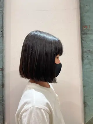 ミディアム 酒井 将大のヘアスタイル