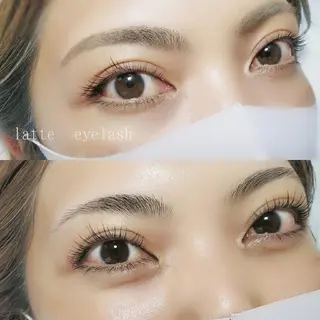 マツエク・マツパ LATTE eyelashのマツエク・マツパデザイン