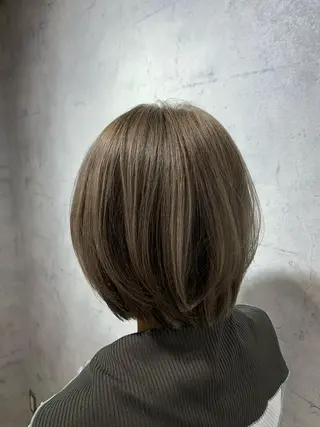 ミディアム カラー パーマ ヘアアレンジ メンズ ネイル マツエク・マツパ Sia中野新橋 『JUNYA』のヘアスタイル