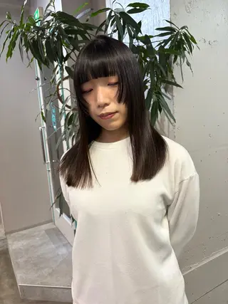 ロング ハイトーン レイヤー🎀meiのヘアスタイル