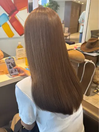 ロング カラー hair do AVEDA 船橋所属・羽生 ひかりのヘアスタイル