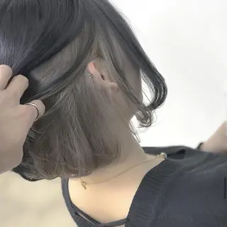 ミディアム カラー beauty: beast 豊見城店のヘアスタイル