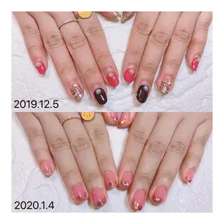 ショート ネイル 👑enen style👑のネイルデザイン