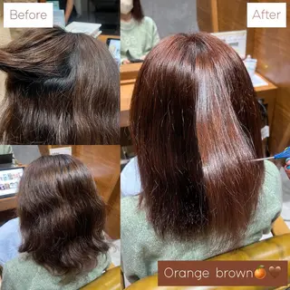 ミディアム カラー 🌺モデル募集中🥥 𝘈𝘺𝘢𝘯𝘦のヘアスタイル