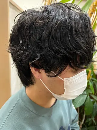 ショート パーマ 仕上がり満足度 No.1池田篤史のヘアスタイル