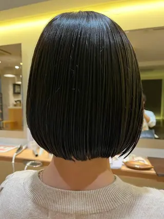 ショート ⬛️⬜️髪質改善⬛️ ⬜️藤川慎太郎のヘアスタイル