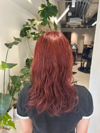 セミロング カラー ハイトーン/エクステ /🎀YUINA🎀のヘアスタイル